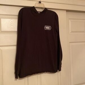 Mens black Vans off the wall hoodie, large